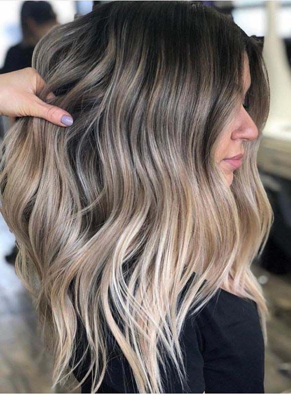 Blonde balayage kosten