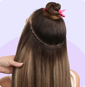 Echt haar extensions