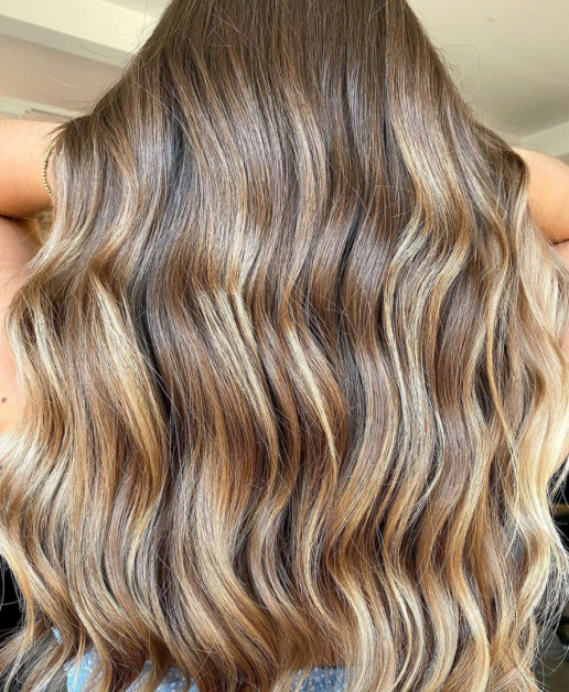 Har blonderen kapper